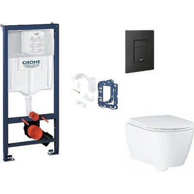 GROHE Rapid SL s tlačidlom Even SANI11BB5139
