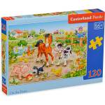 Castorland Пъзел Castorland от 120 части - Във фермата (B-13197-1)