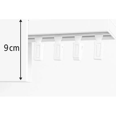 Rolmeister Stropní kolejnička s krytem 9 cm Bílá Jednodrážková 700 cm