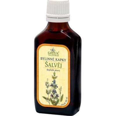 Grešík Šalvěj kapky Devatero bylin 50 ml