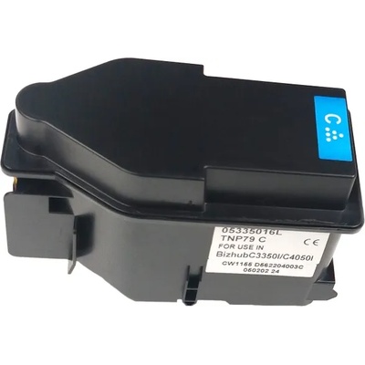 Compatible Konica Minolta TNP-79C, AAJW450 лазурен (cyan) съвместим тонер (AAJW450)