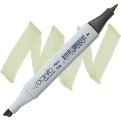 Lihová fixa COPIC Classic oboustranná Fine & Chisel, Putty (YG91)