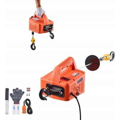 Elektrický navijak 1500W Nosnosť 700KG S diaľkovým ovládaním