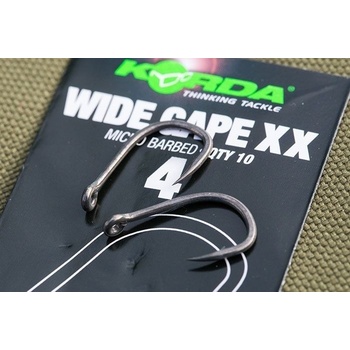 KORDA Wide Gape XX vel.2 10 ks