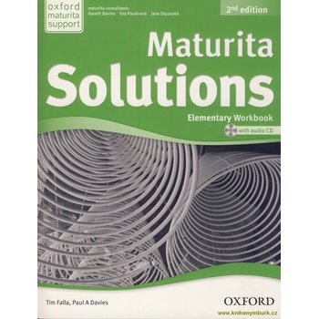 Maturita Solutions 2nd Edition Elementary Workbook with Workbook CD Pack CZ