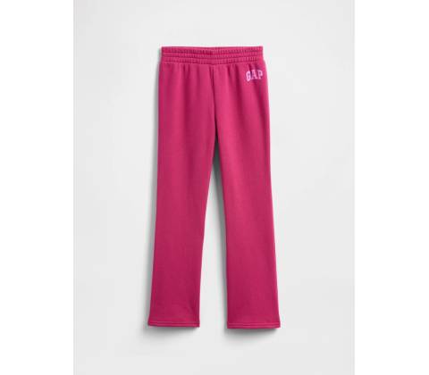 Detské tepláky Bootcut s logom Červená