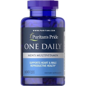 Image 1 of Puritan's Pride One Daily Men's Multivitamin [100 капсули]