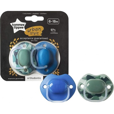 Tommee Tippee Urban Style 2 ks modrá