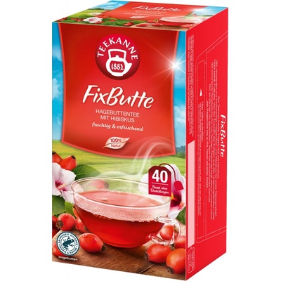 TEEKANNE FixRosehips 40 dvoukomorových sáčků