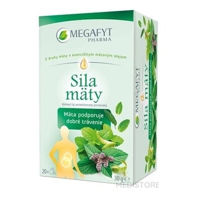 MEGAFYT Sila mäty bylinný čaj 20 x 1,5 g