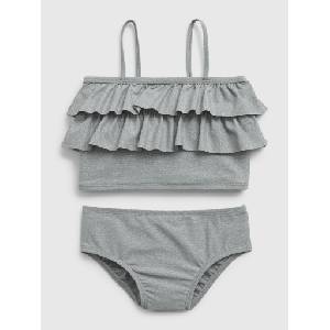 GAP Бебешки двупредметни бански GAP GAP | Siv | Момичешки | 74-80