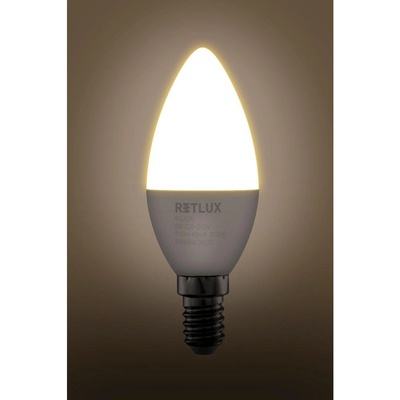 Retlux RLL 626 C37 E14 candle 6W WW D