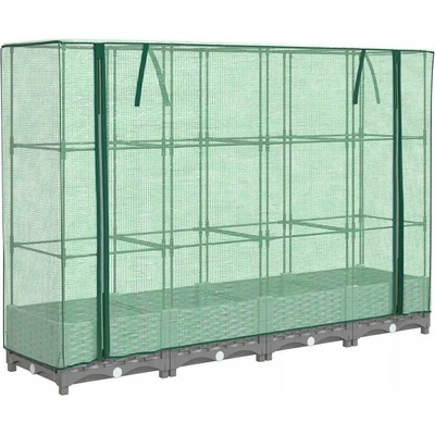 VidaXL Květináč plast vícebarevný 160 x 40 x 23 cm