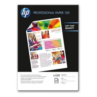 HP Professional Glossy Laser Paper 150 gsm-150 sht-A4-210 x 297 mm