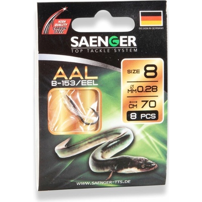 Saenger Náväzec na úhoře Aal veľ.2 8 ks