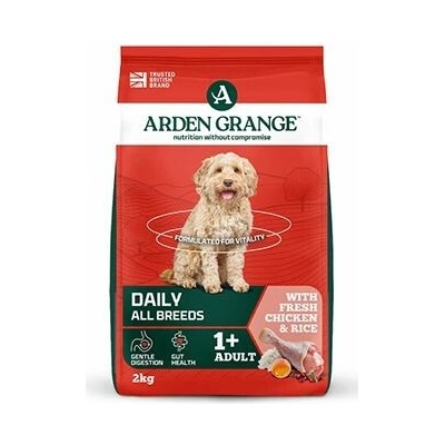 Arden Grange Dog Adult with fresh Chicken & Rice 2 x 12 kg
