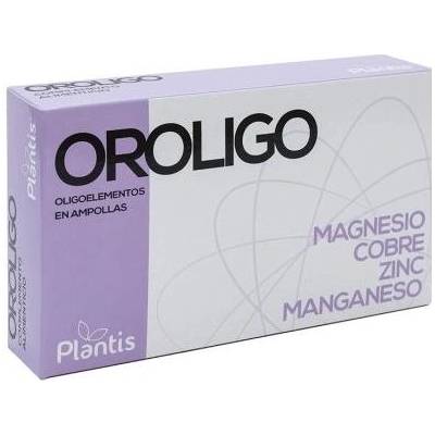 Artesania Agricola Plantis Oroligo Магнезий, мед, цинк и манган, 20 ампули, Artesania Agricola (039405 (085040) AA)