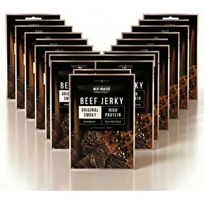 MM Jerky Original Smoky Beef 15 x 25 g