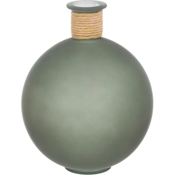 Bizzotto ДЕКОРАТИВНА ВАЗА rotang 25cm ЗЕЛЕНА (0202803)