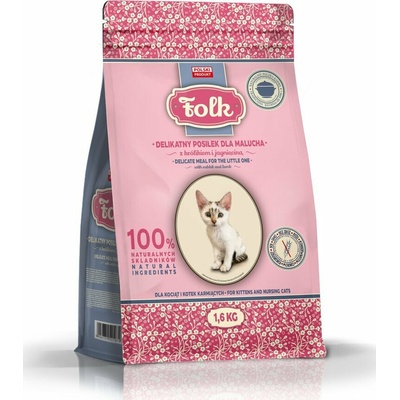 FOLK Gentle meal for kittens with rabbit and lamb 1,6 kg