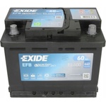 Test Exide Start-Stop EFB 12V 60Ah 640A EL600 Recenzia Exide Start-Stop EFB 12V 60Ah 640A EL600