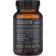 KIKI Health Zeolite With Activated Charcoal Zeolit s aktivním uhlím 360 mg 100 kapslí