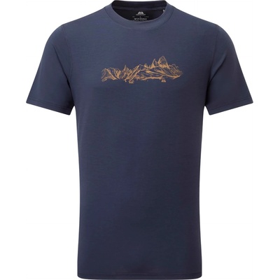 Mountain Equipment Мъжка спортна тениска Mountain Equipment Groundup Skyline Tee Sport shirt - Cosmos - размер XXL (216-3823-0115)