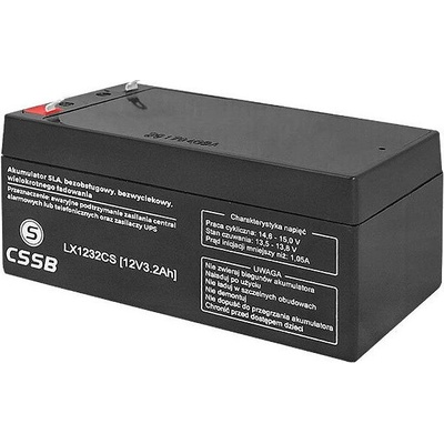 CSSB AGM 12V 3,2Ah LX1232CS