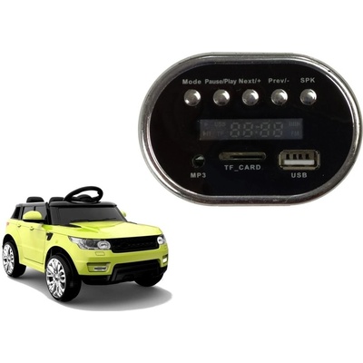 Lean Cars Hudobný panel pre elektrické autíčko s batériou HL1638