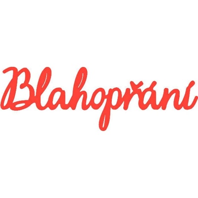 Davona Blahopřání vyřezávací kovová šablona