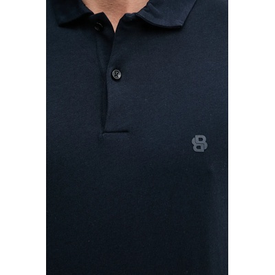 BOSS Памучна тениска с яка boss (50539814)