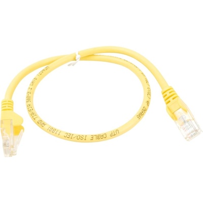 Premiumcord sp6utp050Y Patch, UTP RJ45-RJ45 level CAT6, 5m, žlutý
