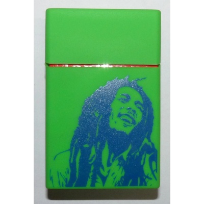 BEZDOTEKU Silikónová krabička na cigarety Rasta