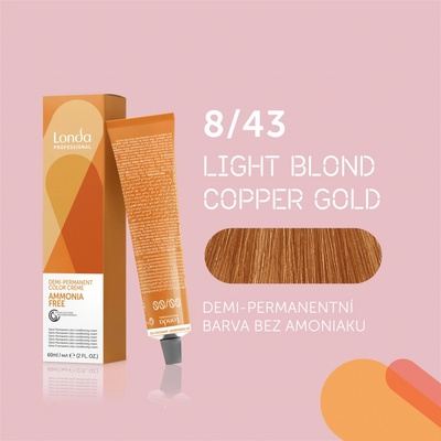 Londa Demi-Permanent Color 8/43 60 ml