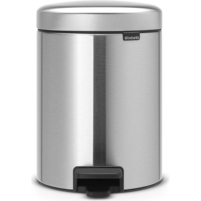 Brabantia 112102 odpadkový kôš 5 l okrúhly Nerezová oceľ
