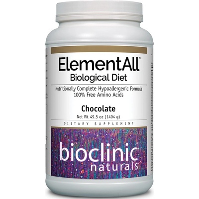 Natural Factors Bioclinic Naturals ElementAll Biological Diet, шоколад, 1404 g, Natural Factors