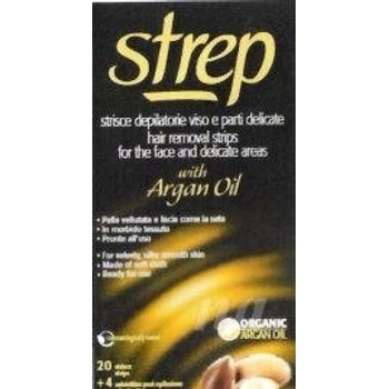 Opilca Strep voskové pásky Face & Bikini depilace Argan 20 ks