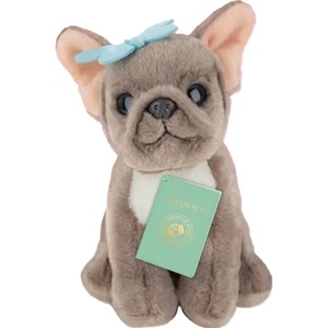 Studio Pets Плюшена играчка Studio Pets - Френски булдог Биби, 16 cm (6537) - ozone