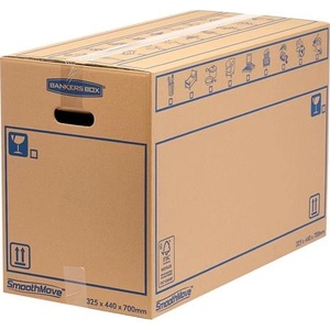 Fellowes Кутия за преместване, 44x32, 5X70 cm, FELLOWES "SmoothMove Everyday", голяма 6208401 (6208401)