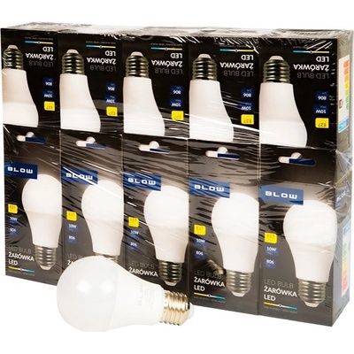 BLOW žárovka LED E27 87-400, 10W A60, 230V, neutrální 5900804123798