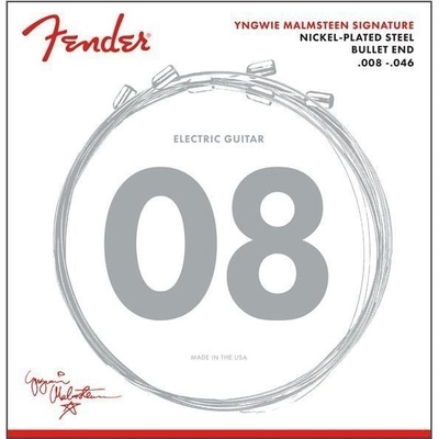 FENDER Yngwie Malmsteen Nickel Plated Steel - .008 - .046