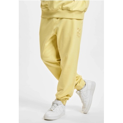 DEF Мъжко долнище в жълто DEF Roda UB-DFSP207-00252 - Жълт, размер XXL