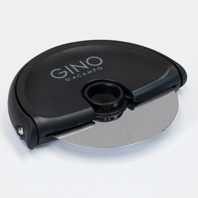 GINO PIZZA Kotoučový kráječ na pizzu GINO P.10cm černý