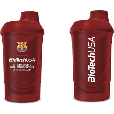 BioTech USA FC Barcelona Shaker červená 600 ml