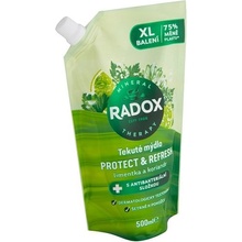 Radox Protect & Refresh tekuté mydlo náhradná náplň 500 ml