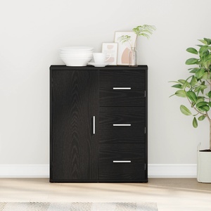 vidaXL Служебен шкаф Черния дъб 60 x 31 x 70 см Инженерна дървесина (871407)