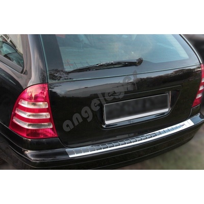 Angeleyes Nerezová ochranná lišta nárazníka Mercedes S203 kombi lesklá