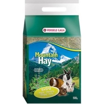 Versele Laga Mountain Hay Seno pre hlodavce s lístkami mäty 0,5 kg