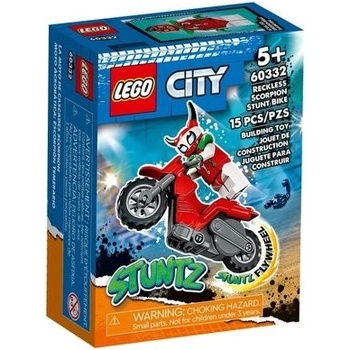 LEGO® CITY 60332 Škorpioní kaskadérská motorka