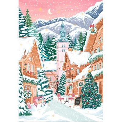 Pieces & Peace Megeve Francúzske Alpy 1000 dielov